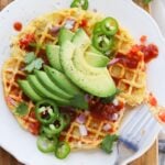 Whole30/Paleo Southwest Waffle Iron Omelets