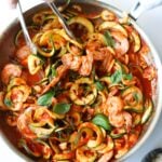 Shrimp Fra Diavolo, Finished Dish