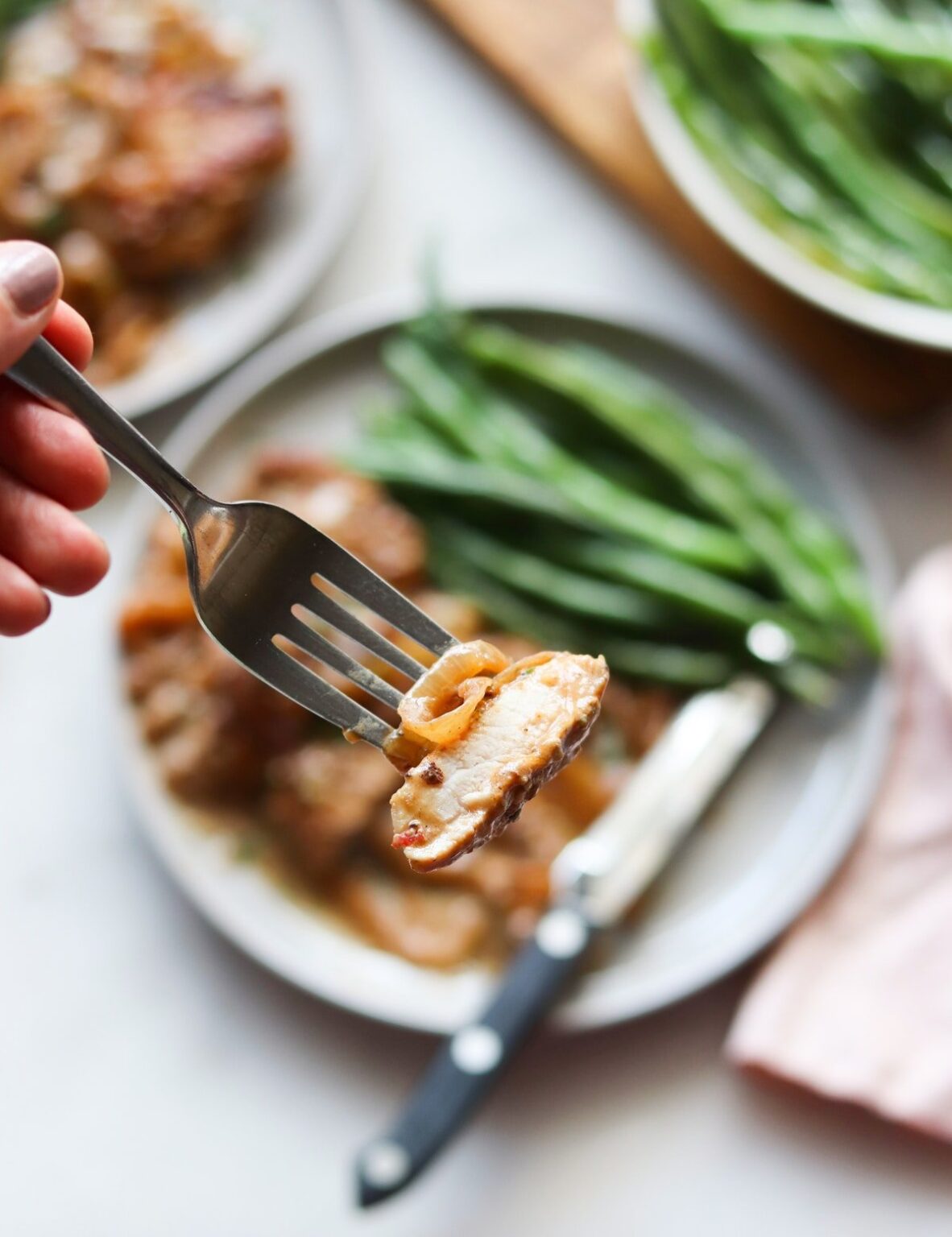 French Onion Pork Chops Skillet (Whole30, Paleo) Cook At Home Mom