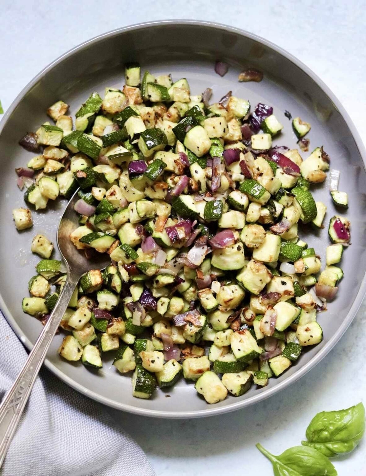 Air Fryer Zucchini (Low Carb, Whole30) Cook At Home Mom