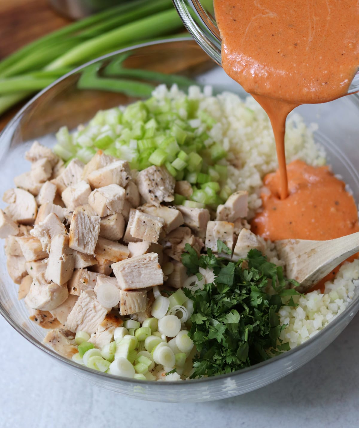 Buffalo Ranch Chicken & Cauliflower Casserole Cook At Home Mom