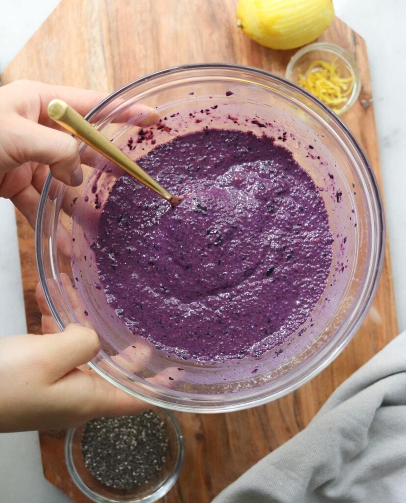 Vegan Berry Chia Seed Pudding - Plantivore Kitchen