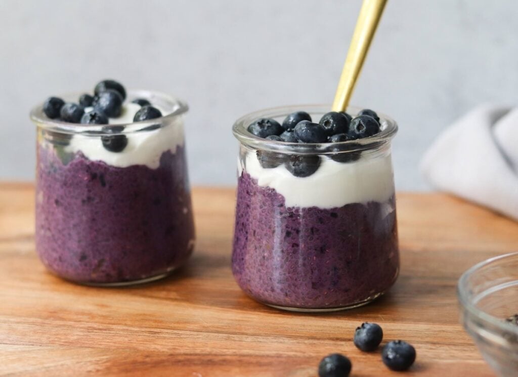 Blueberry Chia Pudding - Cook At Home Mom