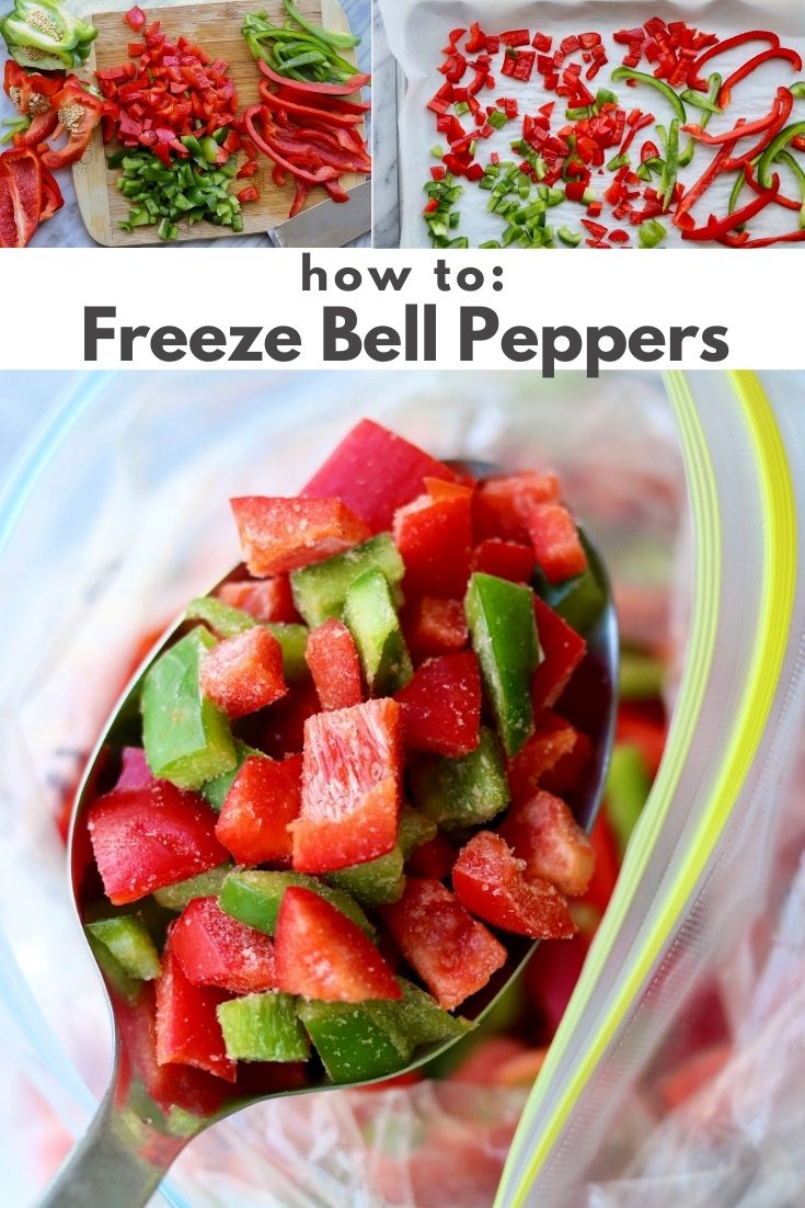 How to Freeze Bell Peppers the Easy Way! Cook At Home Mom