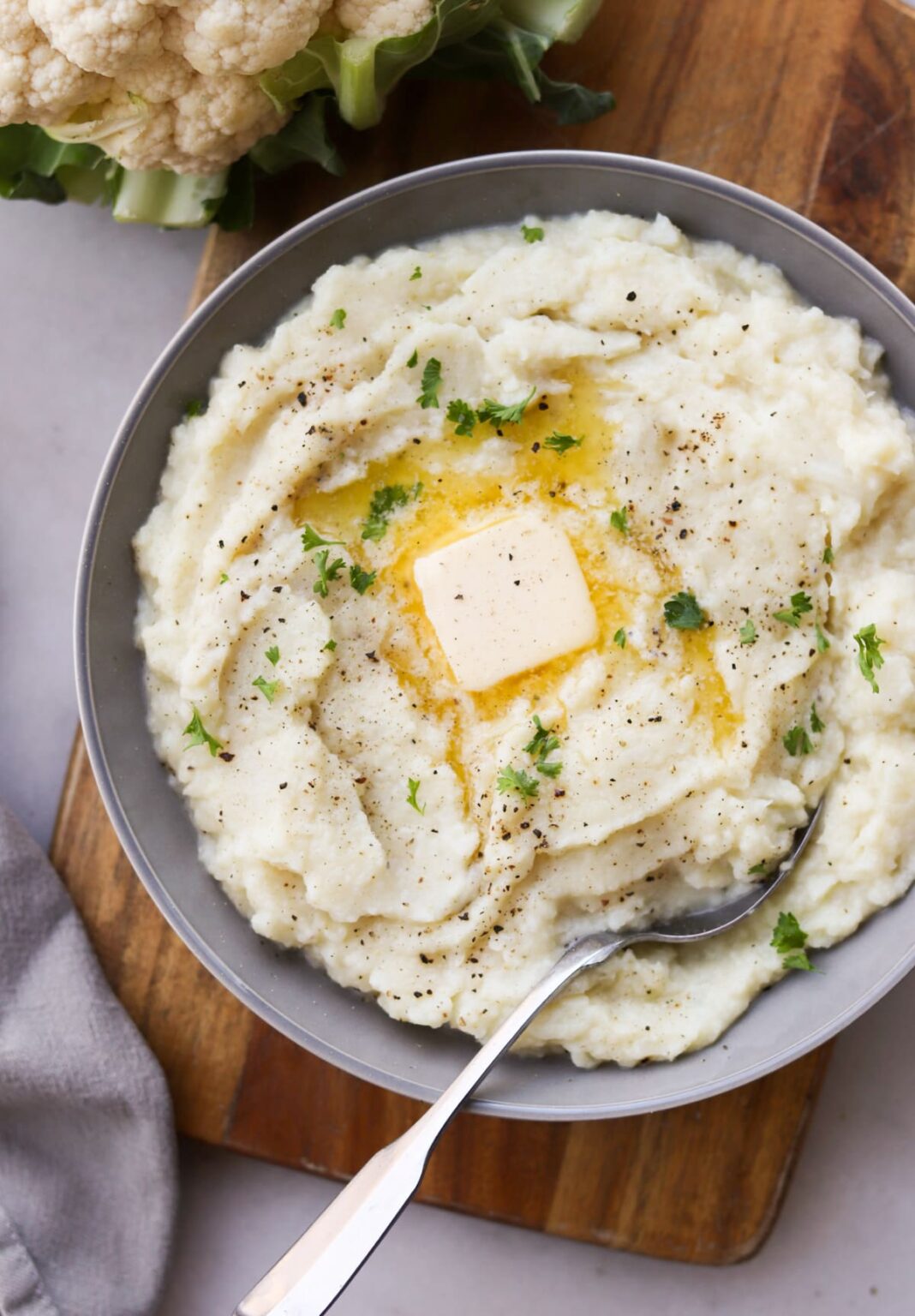 Instant Pot Mashed Cauliflower Keto, Whole30 Cook At Home Mom