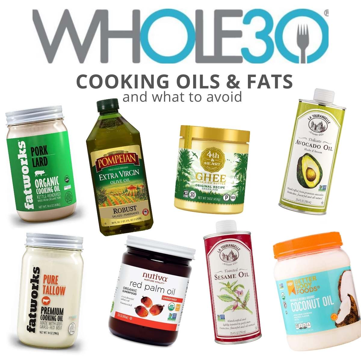 Free Plant-Based Whole30 Foods and Brands Guide - Olive You Whole