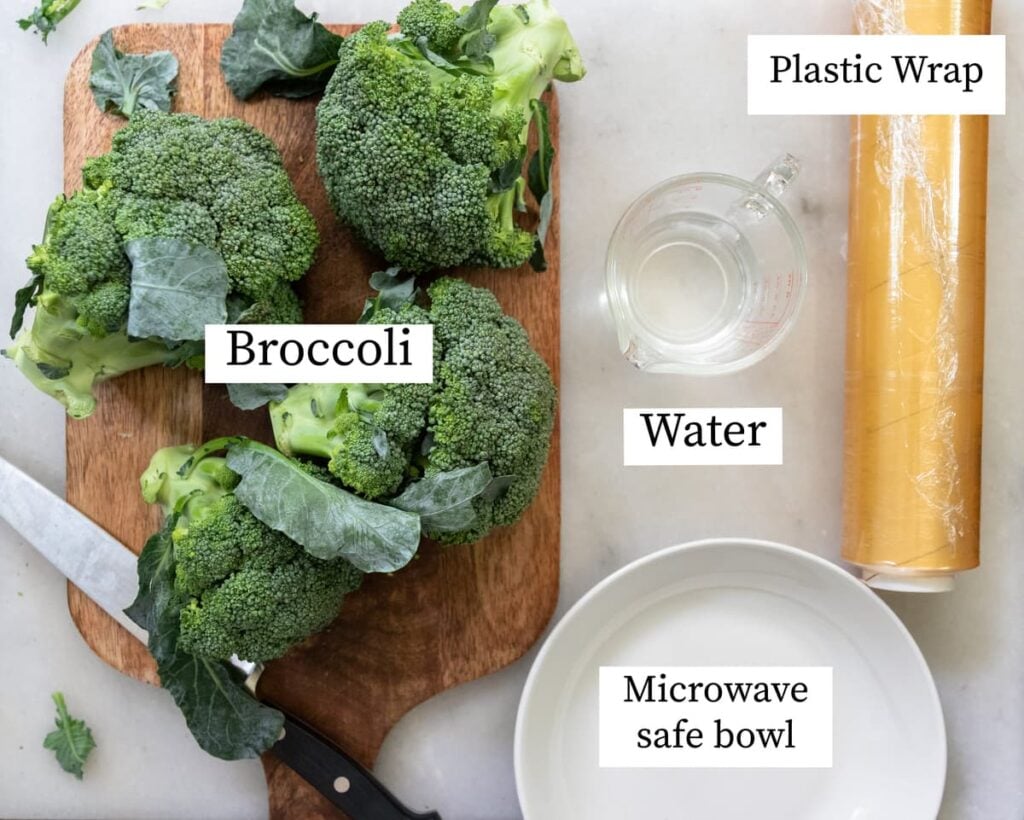 How to Microwave Broccoli Fresh or Frozen! Cook At Home Mom