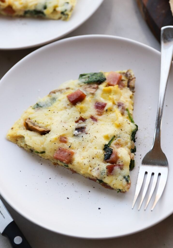 Ham and Cheese Frittata Cook At Home Mom