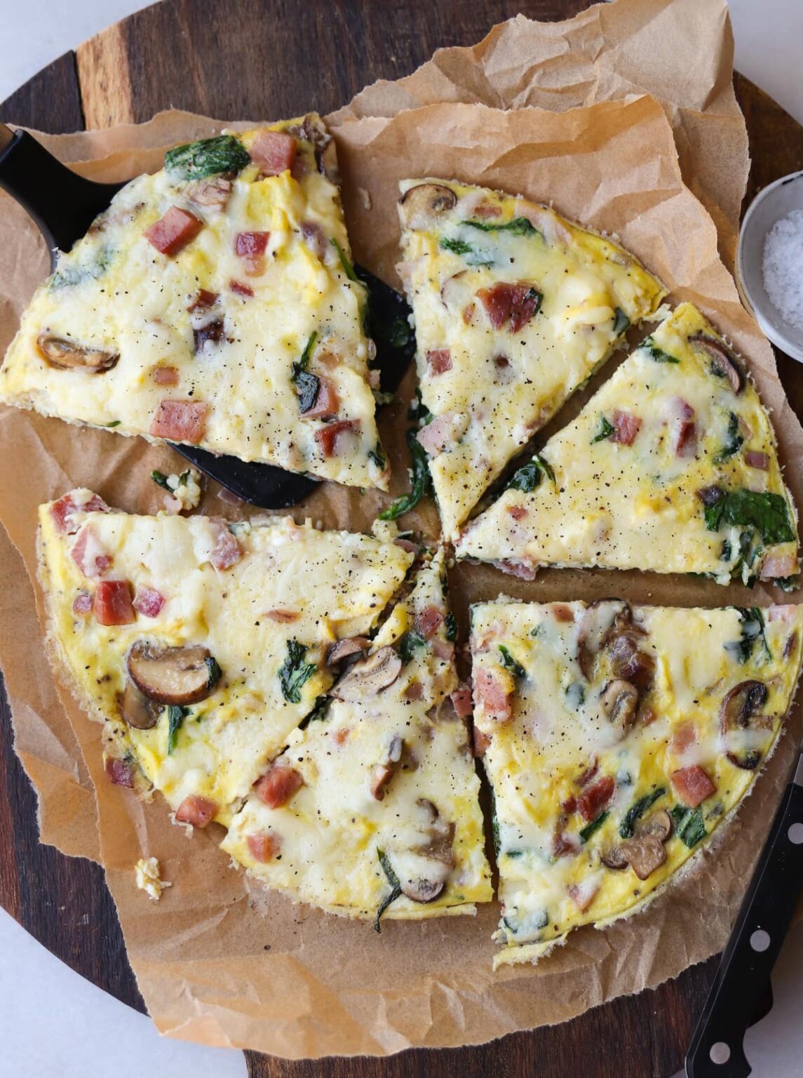 Ham and Cheese Frittata Cook At Home Mom