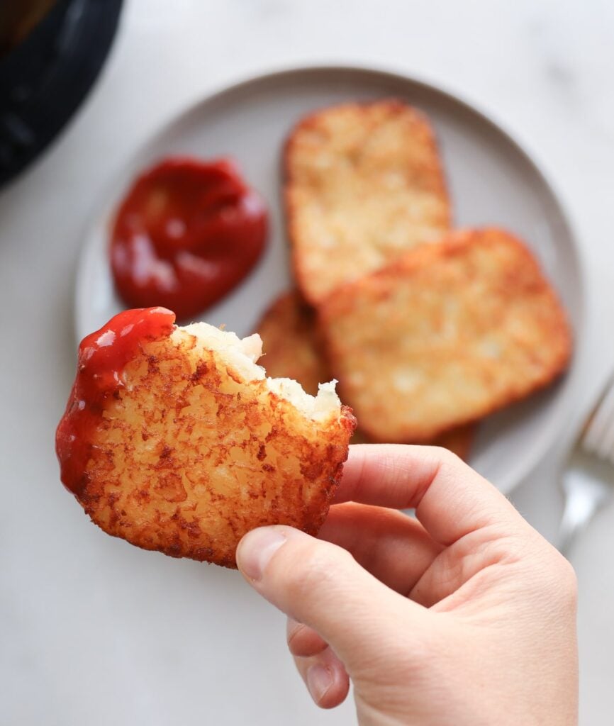 How to Make Frozen Hash Browns in an Air Fryer Cook At Home Mom
