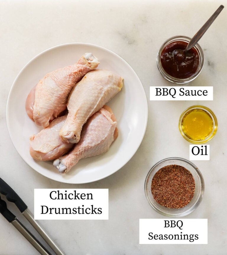 Air Fryer BBQ Chicken Drumsticks Cook At Home Mom