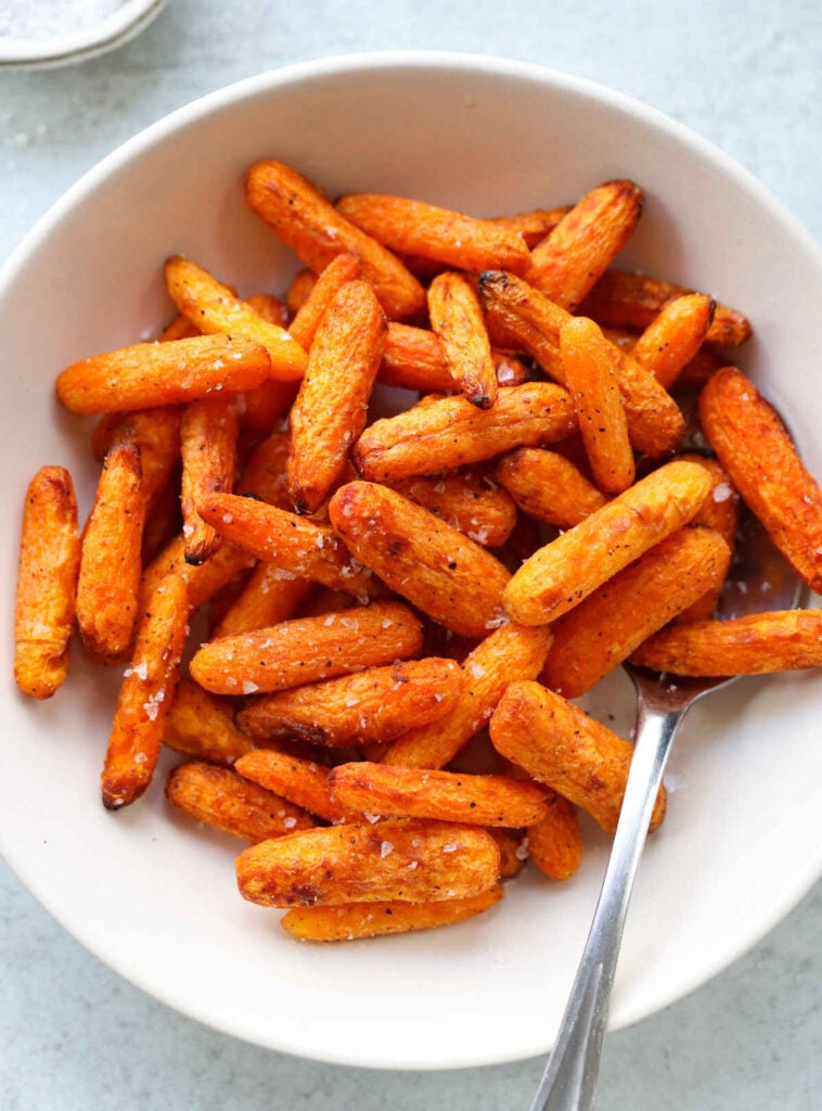 Perfectly Caramelized Air Fryer Carrots Cook At Home Mom
