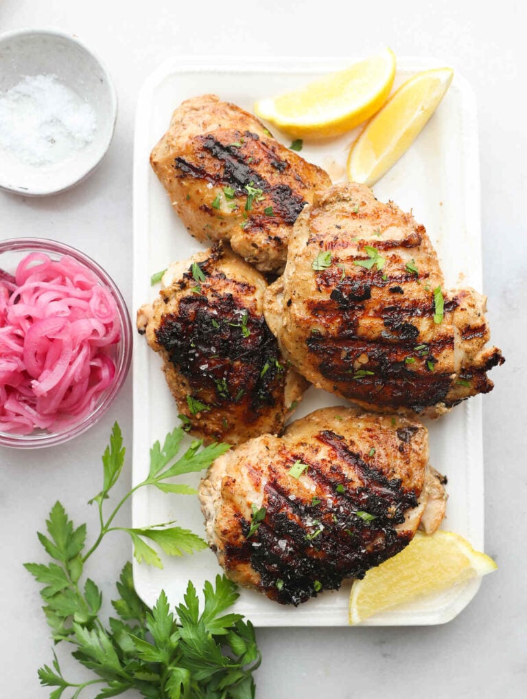 Greek Yogurt Marinated Chicken with Lemon & Herbs Cook At Home Mom