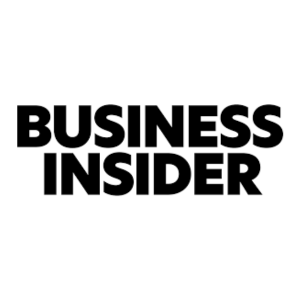 Business Insider logo with bold, black uppercase letters on a white background.