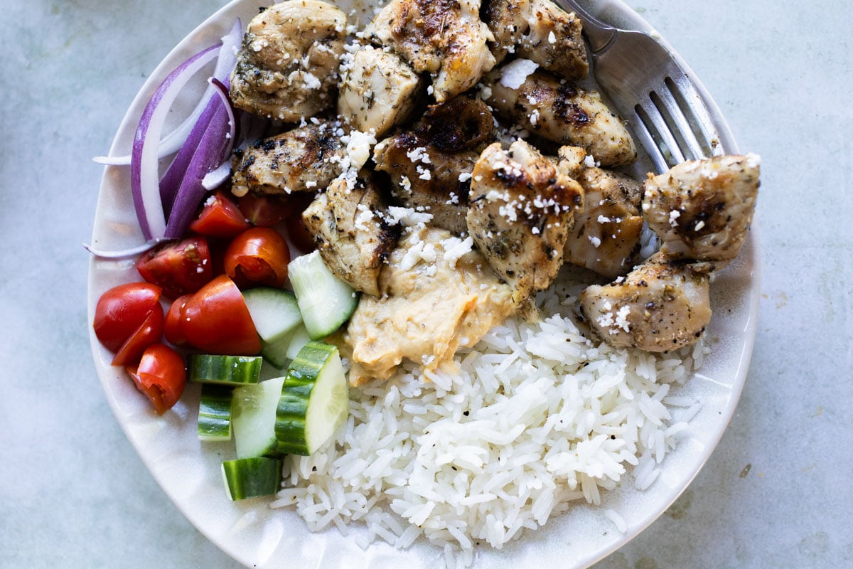 Greek Chicken Bowls | Cook At Home Mom