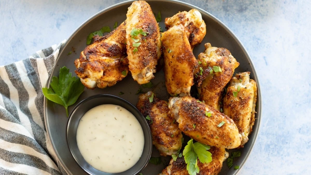 Making Chicken Wings in the Air Fryer | Cook At Home Mom